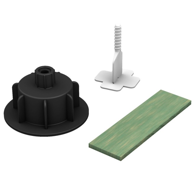 Wedi Top Wall Montageset